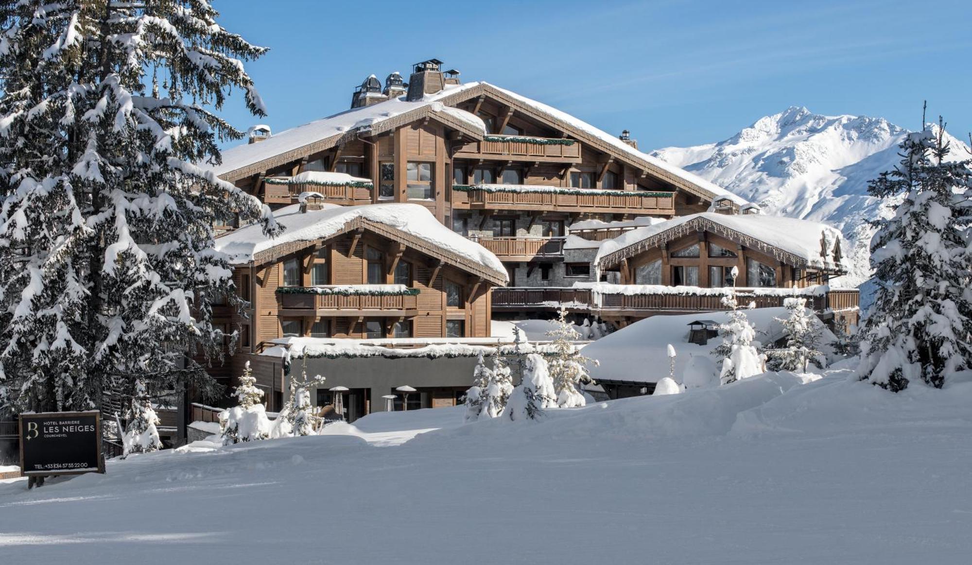 Hotel Barriere Les Neiges 谷雪维尔 外观 照片